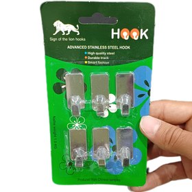 تصویر آویز 6عددی استیل 