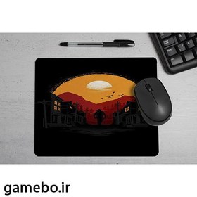تصویر ماوس پد طرح رد دد(Red dead) کدMP1080 