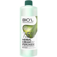 تصویر کرم اکسیدان گیاهی بیول 7.5 درصد حجم 150 میلی لیتر Biol Herbal Cream Peroxide 7.5% VOL 25 , 150ml
