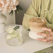 تصویر لیوان پیرکس دفورمه 