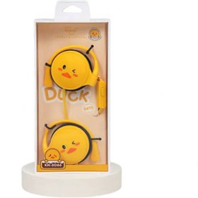 تصویر هندزفری سیمی فانتزی دور گوش Kinbni مدل KN-3066 Kinbni KN-3066 Fantasy Handsfree DUCK Cute