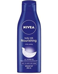 تصویر لوسیون بدن Nivea مدل Body Milk Nourishing 