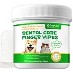 تصویر پد انگشتی دندان گربه و سگ ۵۰ عددی اویمال Oimmal Dental Care Finger Wipes 