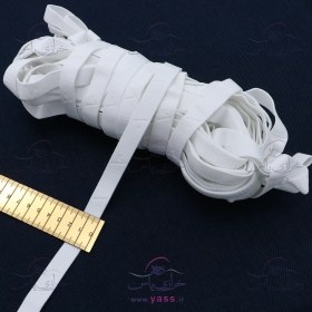 تصویر کش لباس زیر طرحدار رکاب سفید ( توپ 250 گرمی ) 