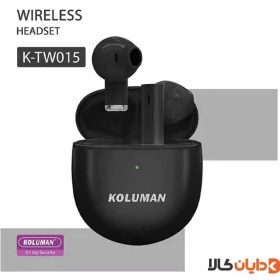 تصویر ایرپاد کلومن KOLUMAN مدل K-TW15 KOLUMAN wireless handsfree model KTW15