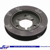 تصویر پولي ميل لنگ موتور-5 شيار- TU5_R2 پژو 405 شرکتی اصل ایساکو 