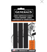 تصویر ست زغال جنرال اکستراسافت (B6) سه تایی 