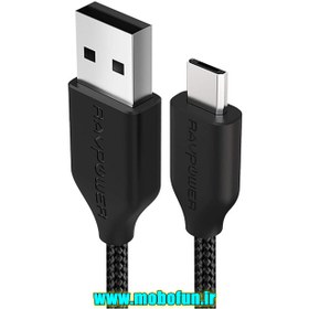 تصویر کابل تبدیل USB به microUSB راو پاور مدل RP-CB016 طول 0.9 متر 