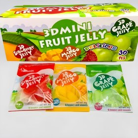 تصویر ژله ۳ بعدی آبمیوه ای 