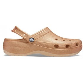 تصویر کلاسیک Platform Glidter Clogw Shitake کراکس Crocs 