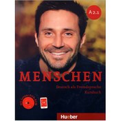 تصویر Menschen A2.1 SB+WB+DVD کتاب آموزش آلمانی منشن