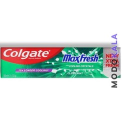 تصویر خمیردندان کلگیت Colgate Max Fresh مدل Cooling Crystals 