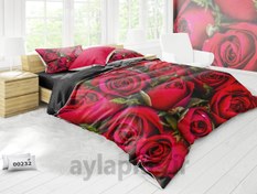 تصویر ست روتختی سه بعدی دو نفره 6 تکه کد 00232 3D bedding set for two, code 00232