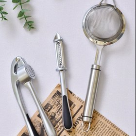 تصویر ابزار آشپزخانه استیل شینگیا 