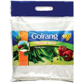 تصویر کیسه فریزر خانواده 1000گرمی گلرنگ Golrang Freezer Bags 1000g