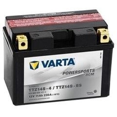 تصویر باطری باتری موتور سیکلت Agm Ttz14S Bs 12V 11Ah Varta 