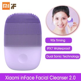 تصویر دستگاه پاک کننده صورت و آرايش شیائومی مدل InFace Mini Sonic Clean Facial Brush MS2000 