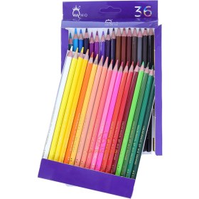 تصویر مداد رنگی 36 رنگ MQ 36 color MQ
