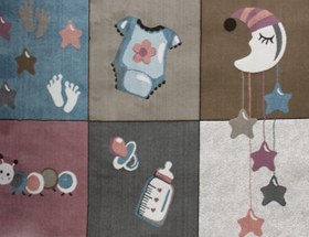 تصویر afrand machine carpet kids, code 150 