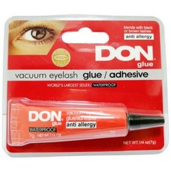 تصویر چسب موقت مژه دان ضد آلرژی اورجینال eyelash adhesive don anti alergy