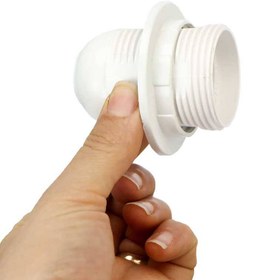 تصویر سرپیچ لامپ E27 مدل گریف دار 