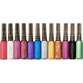 تصویر پک ۱۲ عددی ریمل مو رنگی 