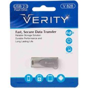 تصویر فلش مموری وریتی V 828 USB 2 ظرفیت 64 گیگابایت Verity V 828 USB 2 Flash Drive 64GB