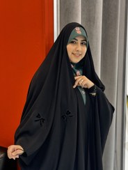 تصویر چادر گلدوزی پاپیون پخش 