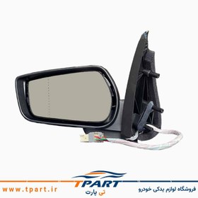تصویر آینه بغل پژو پارس چپ و راست راهنما دار تاشو اتوماتیک 
