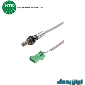 تصویر سنسور اکسیژن پژو 405 slx ساژم NTK ژاپن سوکت سبز اصلی 