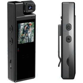 تصویر Camera بادی کمرا -مینی دوربین فیلمبرداری ورزشی و پلیسی مدل L9 – WiFi Mini body camera 4k full HD