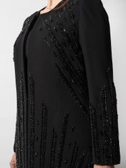 تصویر کرپ آبشار سودا مشکی 