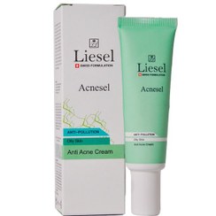 تصویر کرم ضد جوش آکنه سل لایسل حجم 30 میل ا Liesel Acnesel Anti Acne cream 30ml Liesel Acnesel Anti Acne cream 30ml