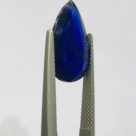 تصویر نگین یاقوت کبود اصل آفریقا سایز 12*18 