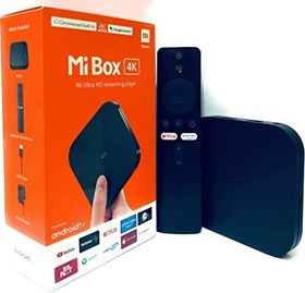 تصویر پخش کننده خانگی شیائومی مدل Xiaomi Mi Tv Box 4K - ارسال 15 الی 20 روز کاری 