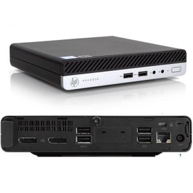 تصویر مینی کیس HP مدل TINY G4 (INTEL CORE I7 8700 8GB+256GB) MINI CASE HP TINY G4 CORE I7 8TH GEN