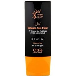 تصویر ژل ضد آفتاب رنگی اوتی SPF 43 مدل Defense Sun Fluid ‌مناسب انواع پوست‌ حجم 50 میلی‌لیتر 