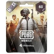 تصویر واریز 60 یو سی پابجی موبایل با آیدی Fast deposit 60 UC PUBG Mobile with ID