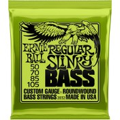 تصویر سیم گیتار بیس Ernie Ball Bass Regular Slinky 50-105 