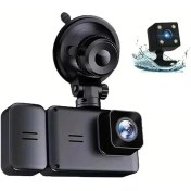 تصویر دوربین ثبت وقایع خودرو 3 دوربین مدل RoadLens F31 Wi-Fi RoadLens F31 Car DVR Dash Cam Front Indoor Rear Camera