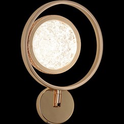 تصویر لوستر دیواری دایره ای ماه 