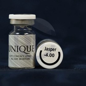تصویر لنز طبی رنگی (نمره دار رنگی) سالیانه یونیک (UNIQUE) 