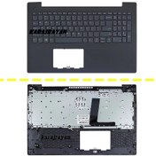 تصویر کیبرد لپ تاپ لنوو IdeaPad V130-15 نوک مدادی با قاب C 