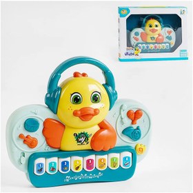 تصویر اسباب بازی ارگ آموزشی موزیکال طرح اردک Duck Piano Toy_اسباب بازی نوزادی 