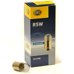 تصویر لامپ فندقی خودرو R5W هلا – Hella (اصلی) Hella R5W CAR Light Bulb