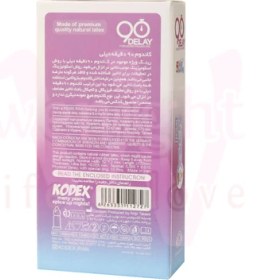 تصویر کاندوم تاخیری 90 دقیقه دیلی کدکس 10 عدد| Kodex 90 Delay Condoms 