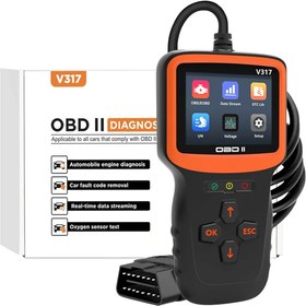 تصویر دیاگ خودرو OB2 برند homradise مدل V317 Homradise Car OBD2 Scanner (317