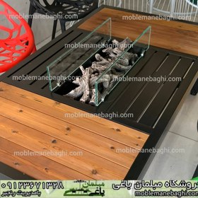 تصویر میز آتشدان مناسب دورهمی 