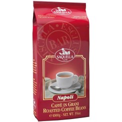 تصویر دانه قهوه ناپولی ساکوئلا Saquella Napoli Coffee Beans 