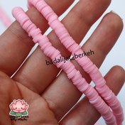 تصویر مهره فیمو واشری سایز ۶ تک رنگ 